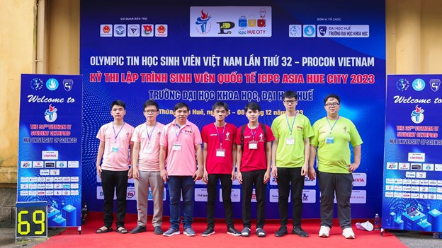 Đại học Thủ Dầu Một đạt 1 giải Nhì, 2 giải Ba Olympic Tin học SV Việt Nam và ICPC ASIA HUE 2023